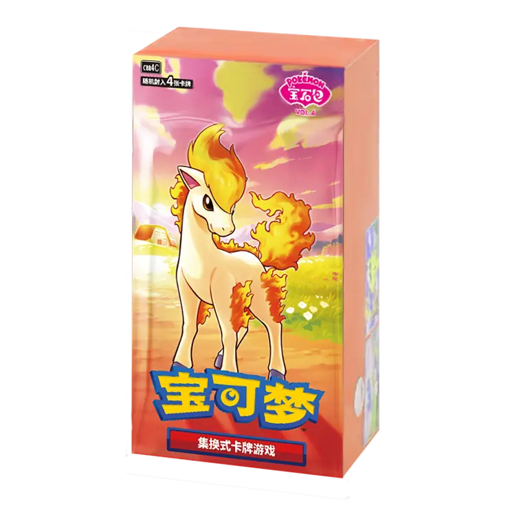 Pokémon Gem Pack Vol. 4 – Chinese Booster Box
