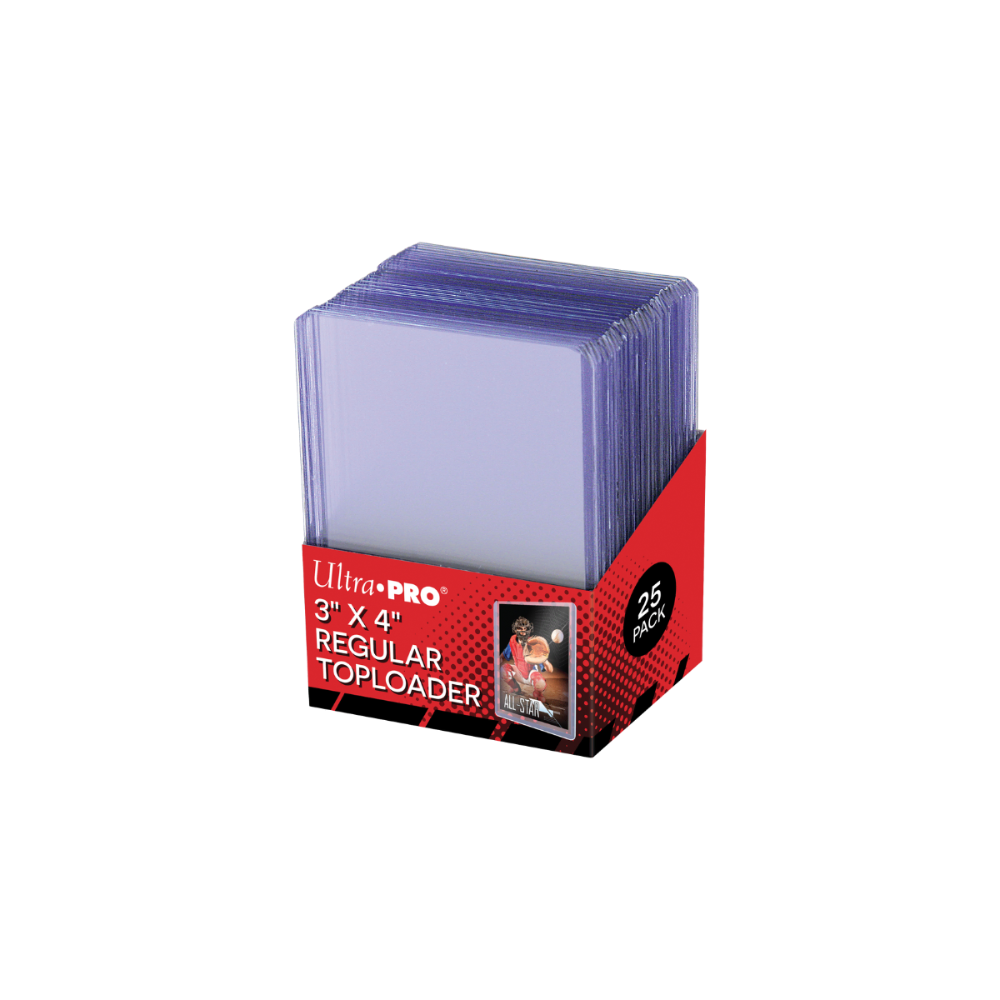 Ultra PRO Regular Toploader 3″ x 4″ (25 pieces)