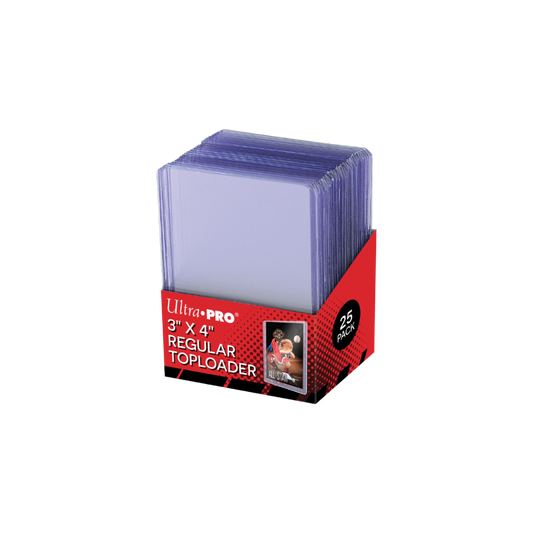 Ultra PRO Regular Toploader 3″ x 4″ (25 pieces)