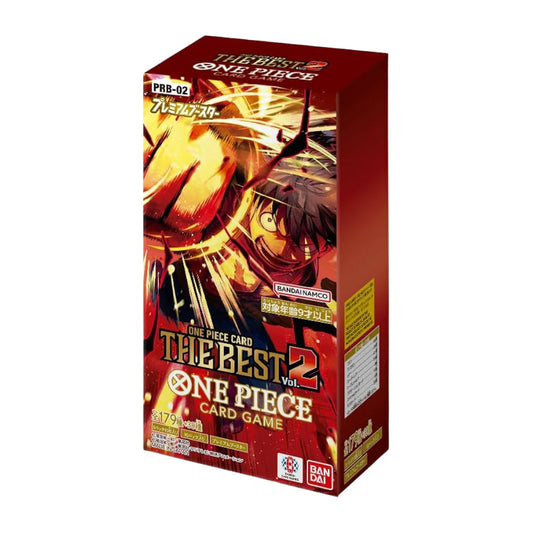 One Piece - PRB02 The Best Volume 2 - Booster Box (Japanese)